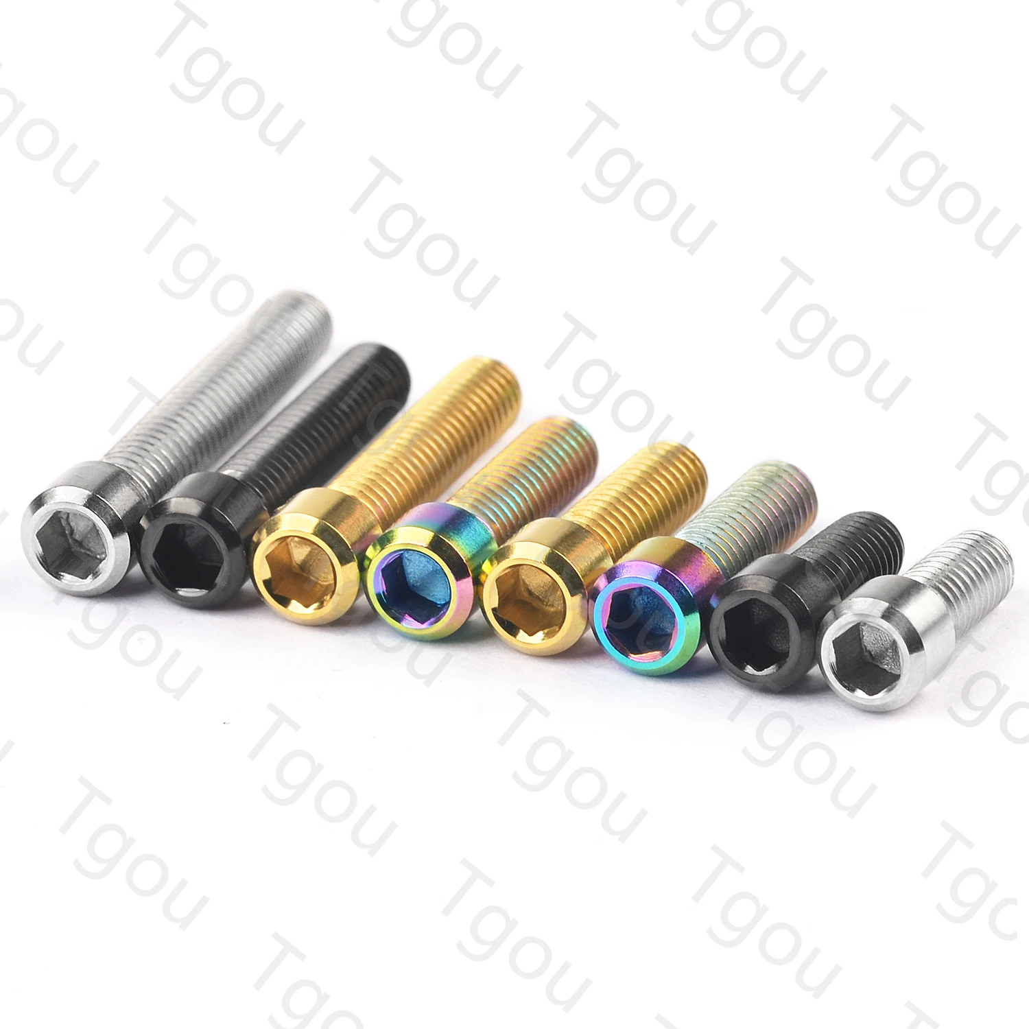 Титановый болт Tgou M4x10/13 5/15/20/25 мм шестигранный ключ для велосипеда задний/передний