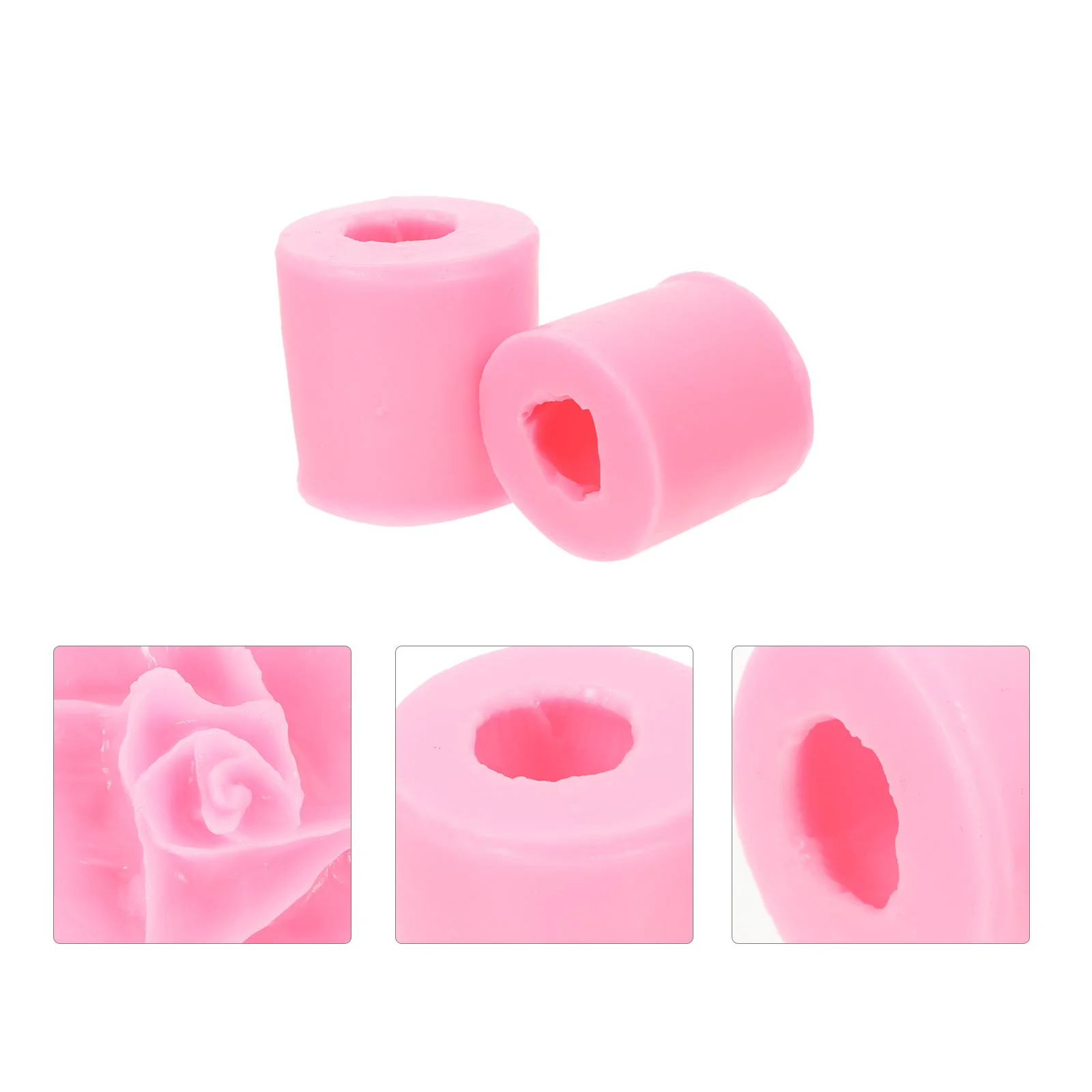 

2pcs Chocolate Candy Candy Candy Molds Silicone Christmas Chocolate Molds Silicone Cookie Molds for Chocolate