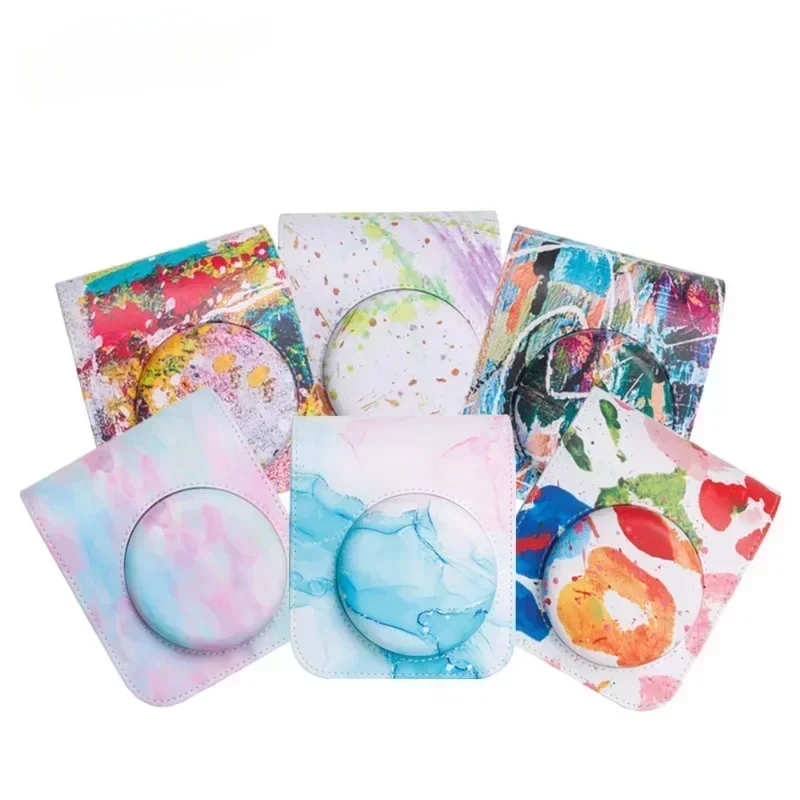 Чехол для камеры из искусственной кожи Fujifilm Instax Mini 12 сумка мгновенной цветной