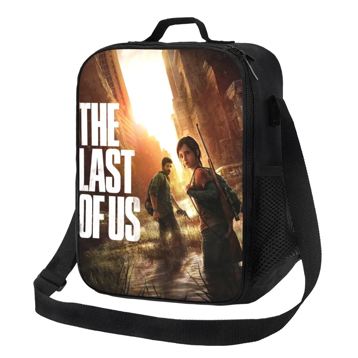

Hot Game The Last Of Us Insulated Lunch Bags for Women Resuable Thermal Cooler Food Lunch Box Outdoor Camping Travel