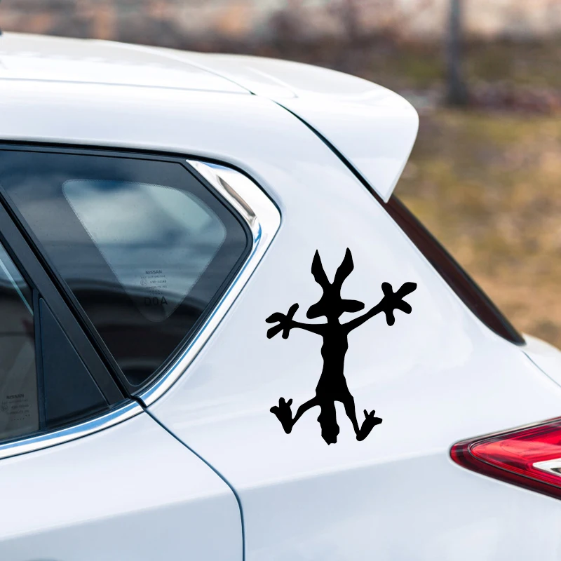 Высекающая виниловая наклейка Койот Sly автомобильная водонепроницаемые