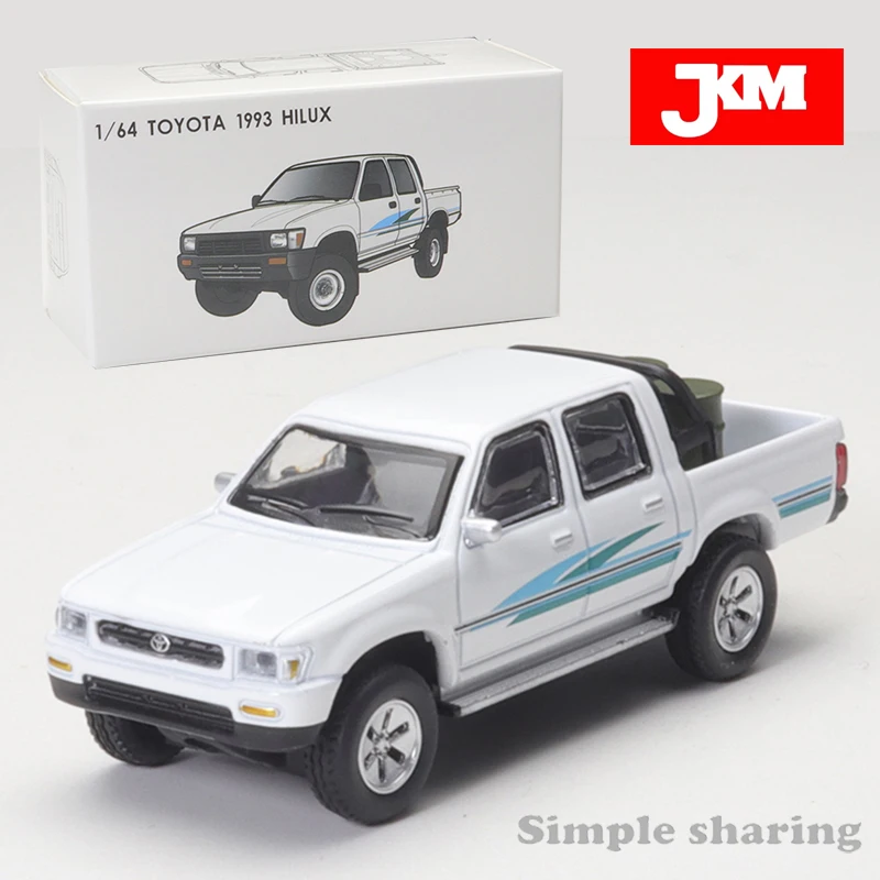 

JKM 1/64 Тойота 1993 Hulix пикапы сплав автомобиль литья под давлением модель амортизация модель игрушки автомобиль друзья подарки