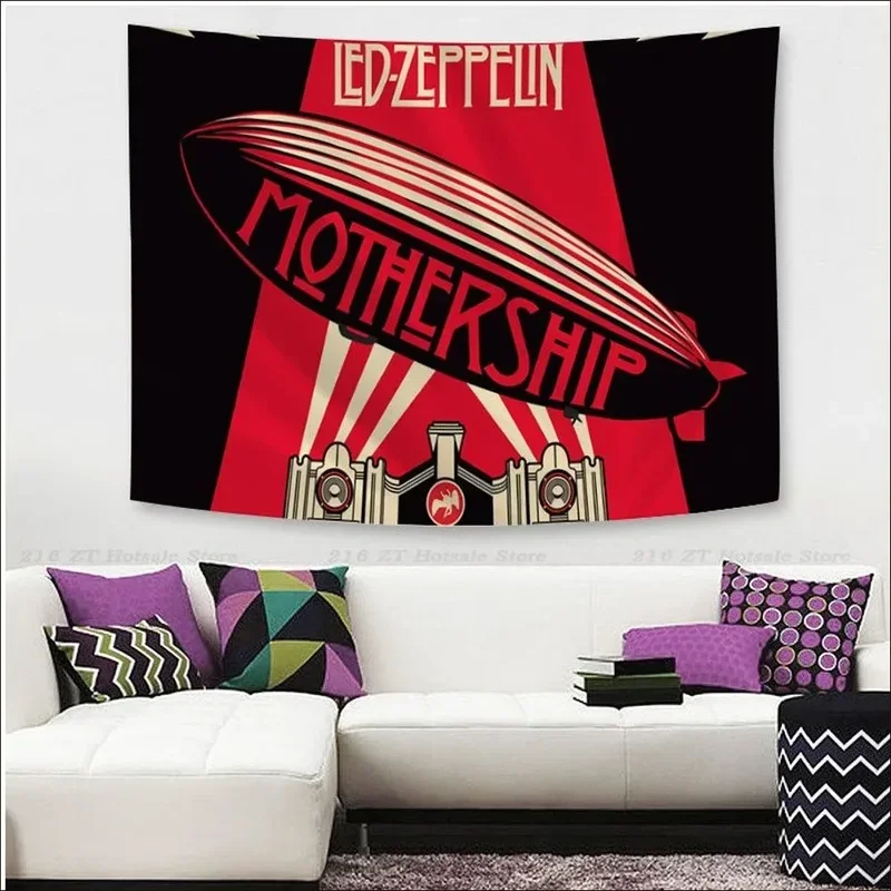 Гобелен рок-группы B-beatles художественный принт индийский Будда настенное