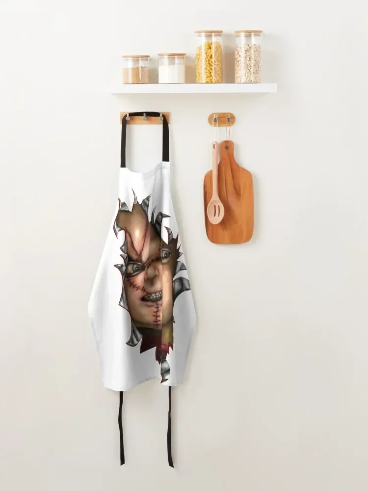 Фартук Chucky Hot sfregiato с индивидуальным логотипом рабочие платья учителя для женщин