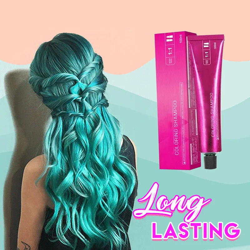 Hair Dye Cream Hair Coloring Cream Permanent Colorant In Salon Barber Pigment Lacas Para El Cabello Beauty