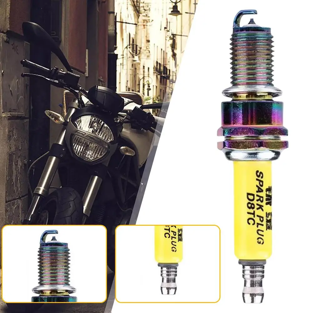1 шт. Свеча зажигания для мотоцикла D8TC вертикального двигателя серии CG 125cc 150cc 200cc