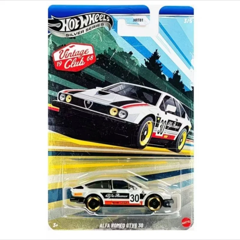 Фото Коллекционная модель гоночного автомобиля Hot Wheels Diecast - серия Silver HRT81, винтажный ретро-классический BMW 507, Porsche 356 для коллекционеров №4