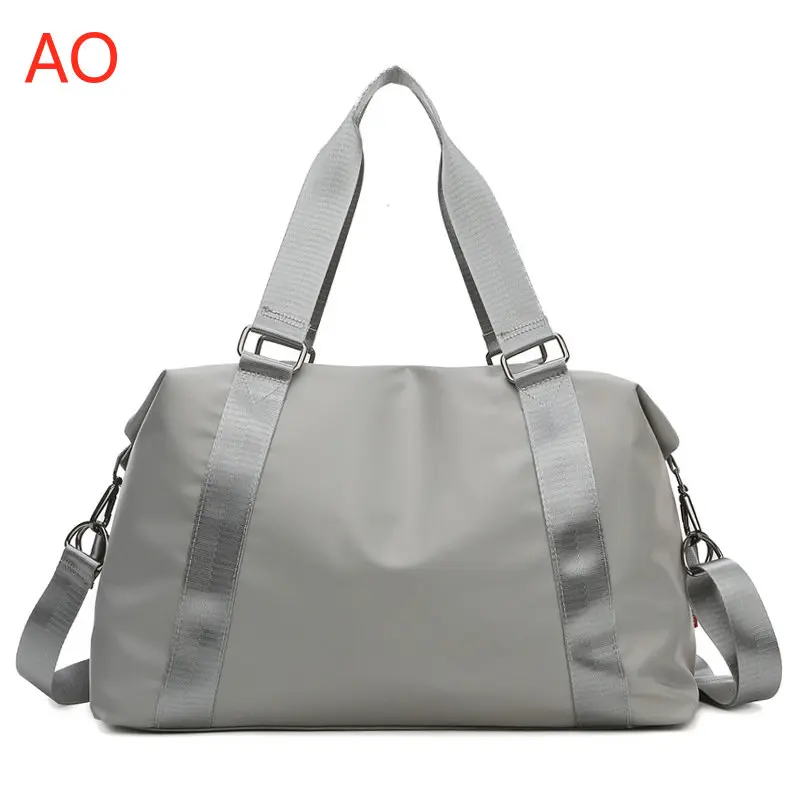 Outdoor Waterproof Oxford Sports Gym Bags for Men Women Training Fitness Travel Handbags Yoga Mat Sport Bags Travel Duffel Bags