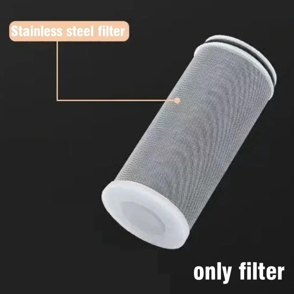 1/2-дюймовый бытовой фильтр для предварительной очистки воды из нержавеющей стали, нагреватель для стиральной машины, универсальный противоскользящий фильтр