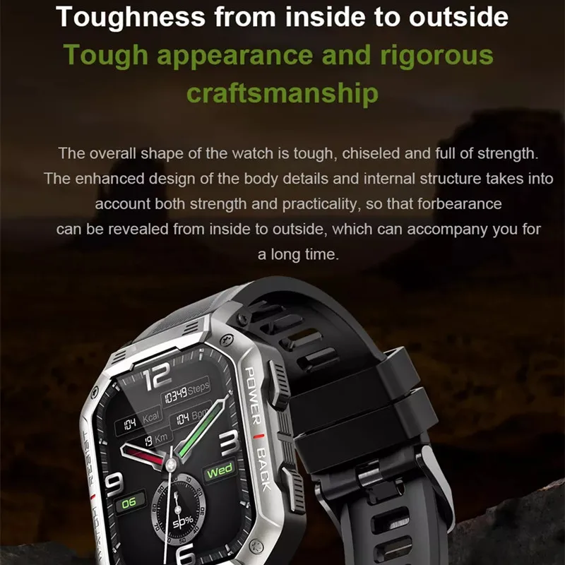 Smart Watch NX3 Rugged 1.8