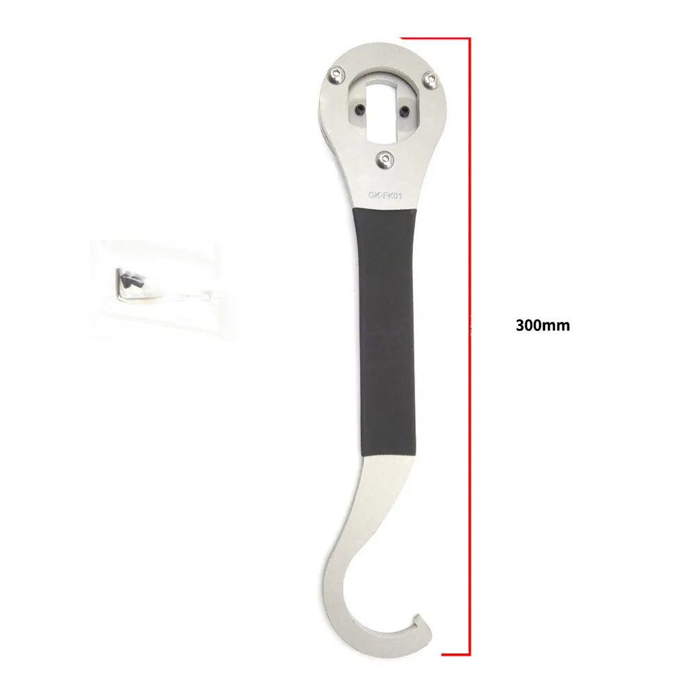 

Bicycle Wrench Crank Bottom Bracket Fixed Gear Middle Axle Positive And Negative Bowl Rear Hanger Removal Tool