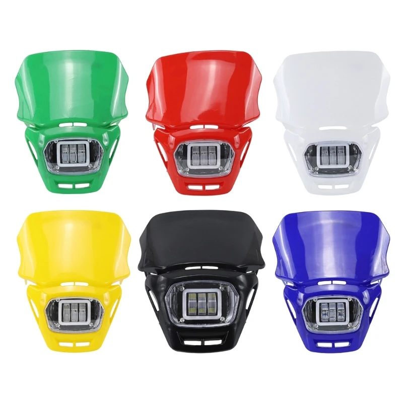 Мотоциклетные фары скутеры освещение с обтекателем светодиодный прожектор