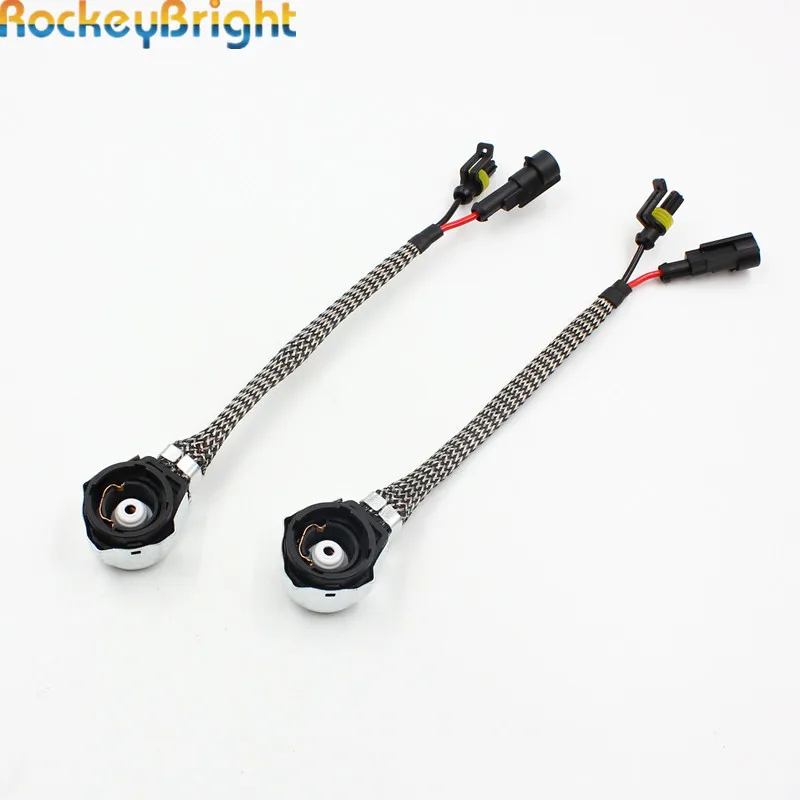 

Rockeybright 2X D2 D2C D2S D2R адаптер розетка усилителя конвертер Кабель XENON D4S AMP жгут проводов D4R D4 HID лампы базовые адаптеры реле