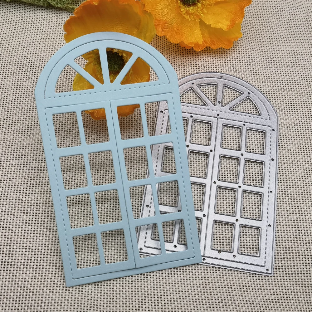 

Красивые металлические Вырубные штампы с окошком для рукоделия скрапбукинга альбома тиснения бумаги