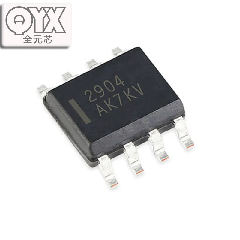 10 шт./Лот Новый оригинальный LM2904DR2G SOIC-8 SILKSCREEN 2904 LM2904D SOP-8