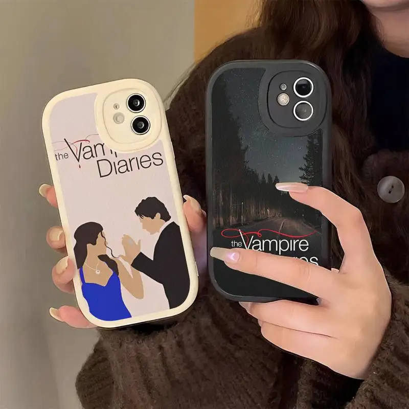

The Vampire Diaries Phone Case Hard Leather Phone Case For iPhone 14 13 12 Mini 11 14 Pro Max Xs X Xr 7 8 Plus