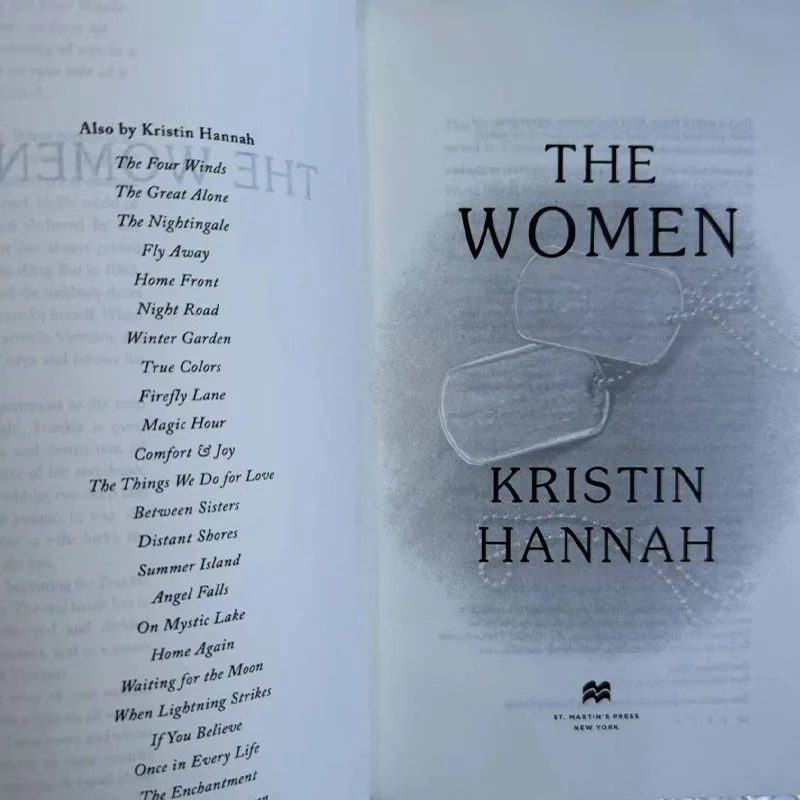 1 книга Кристин Ханна женская в мягкой обложке на английском языке