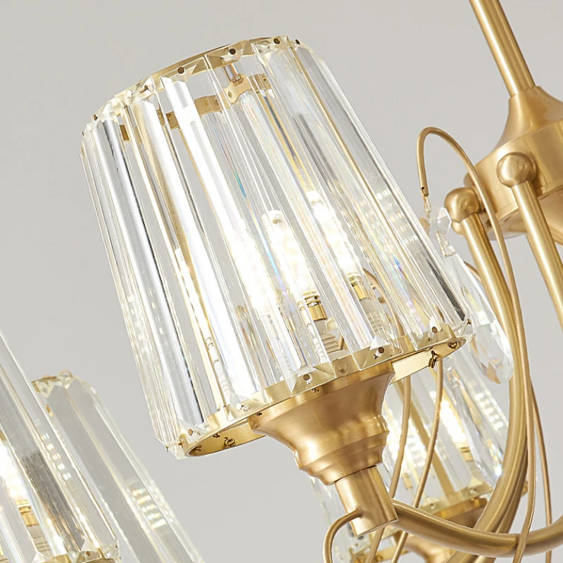 Современная люстра в американском стиле для гостиной и спальни сельская