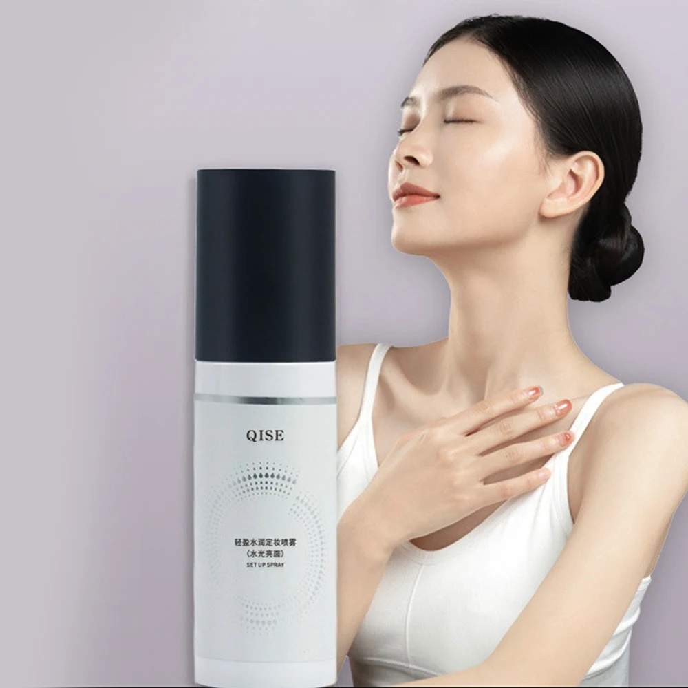 Увлажняющий спрей для макияжа стойкий фиксированного лица естественная яркость