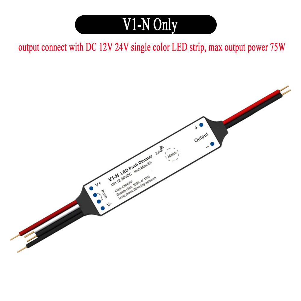 

CENFAYA Умный диммер для светодиодной ленты 12-24В
