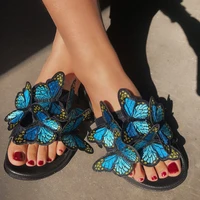 fashion women sandals open toe butterfly flat sandals summer women beach flat sandals zapatos de mujer zapatos para mujer