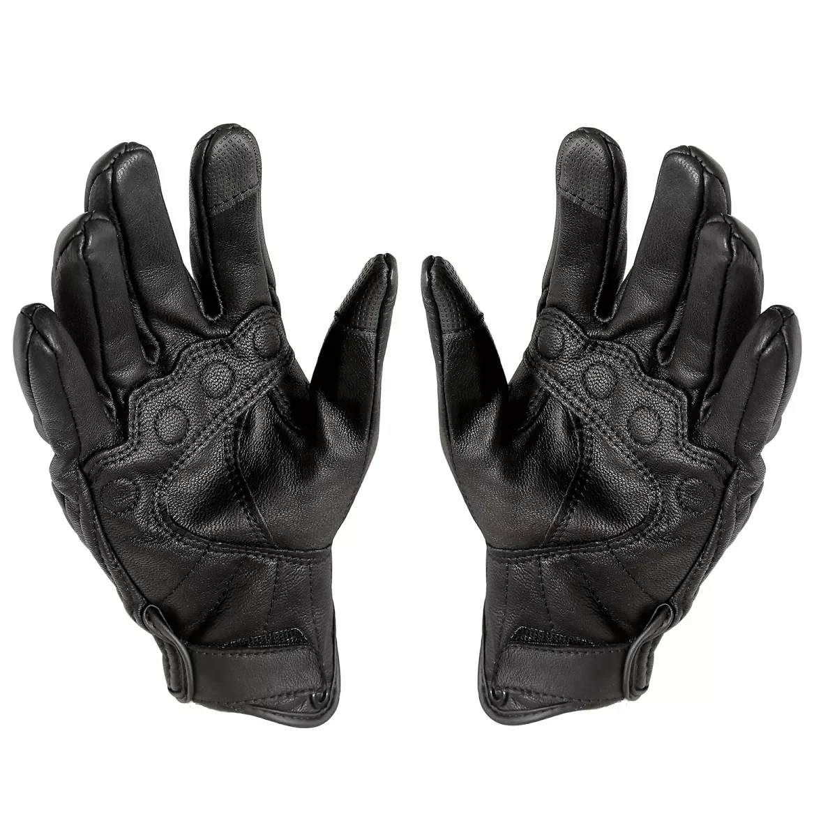 

Genuine Goatskin Leather Motorcycle Gloves Motorbike Protective Gears Touch Screen Man Gift Cycling Glove Racing Guantes