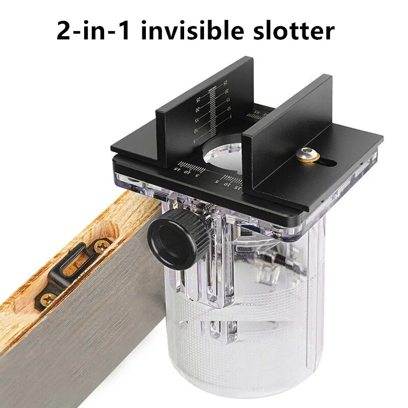 

2 in 1 Slotted Stand for 13-36mm Board Wardrobes Cabinets Smooth Grooving Efficiency FFO4-6 FF02-6 Woodworking Accessories