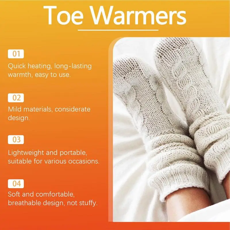 10/20 шт. термогрелки для ног без запаха