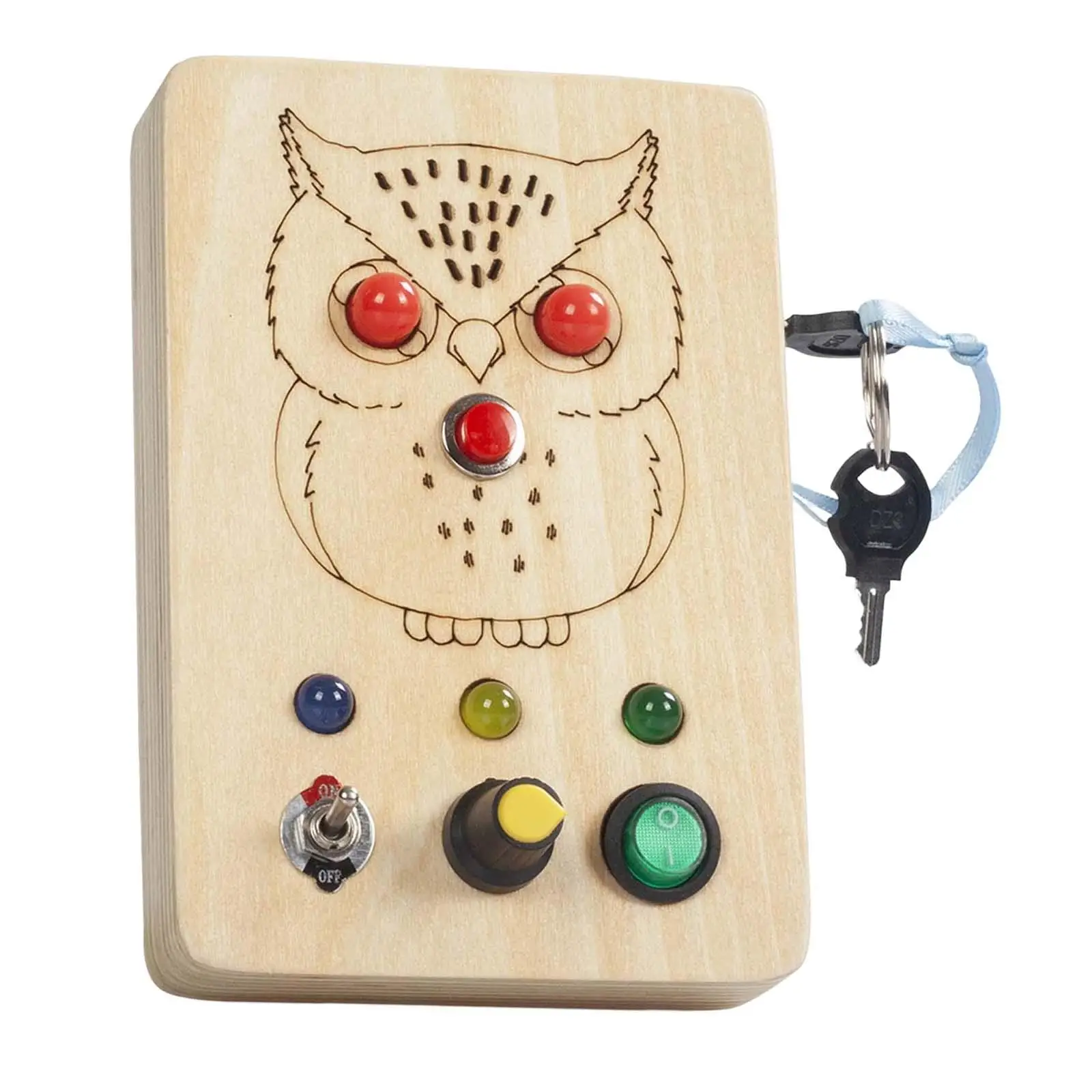 

Busy Board with LED Switch with Buttons for Birthday Interaction Outdoor