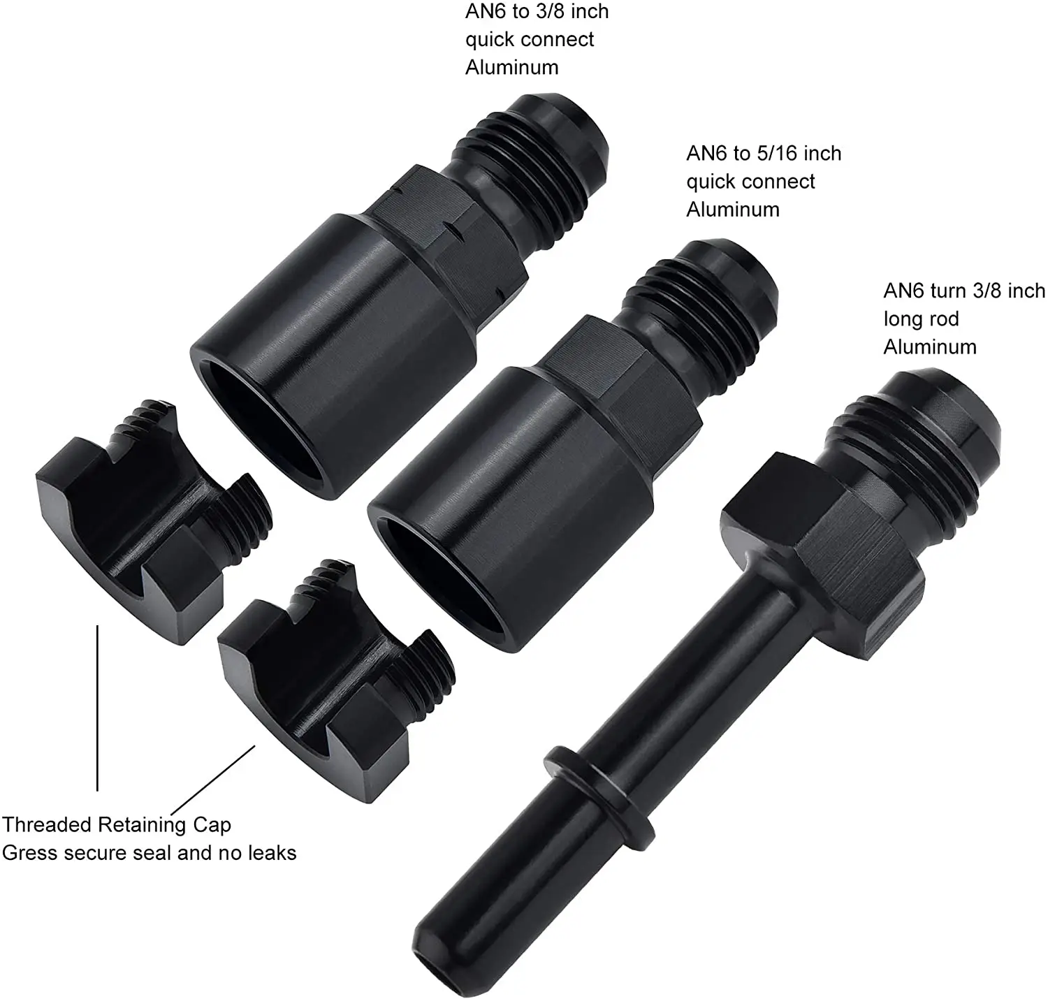RASTP-High Quality C5 Corvette Fuel Pressure Regulator/Filter Kit w/ 6AN fittings-EFI Or LS Swap RS-FP035