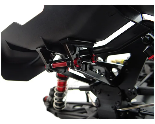 Фото Регулируемое алюминиевое крепление для крыла Hot Racing AON40M01 для Arrma Kraton Talion Typhon, замена AR320347 №5