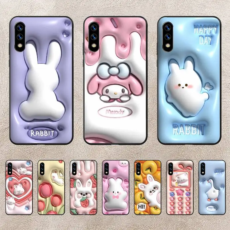 

Anime 3D Vision Rabbit Sanrio Phone Case For Huawei G7 G8 P7 P8 P9 P10 P20 P30 Lite Mini Pro P Smart Plus Cove Fundas