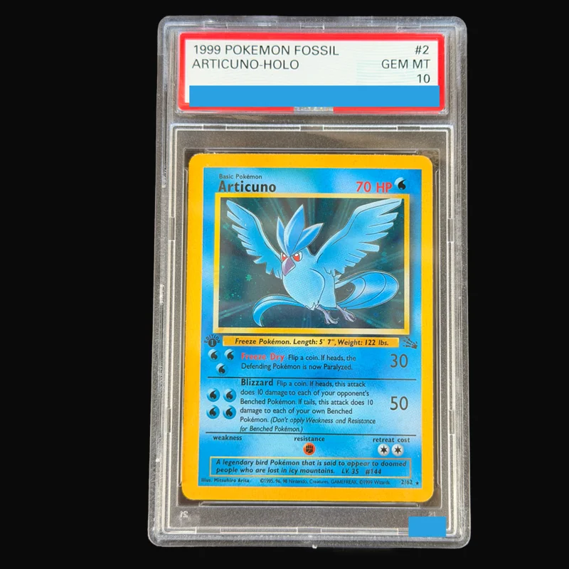 Фото Сделай сам: 2000-й вызов Pokemon Gym Challenge # Коллекционная карточка-игрушка Blaine's Arcanine Articuno Ninetales Clefairy Holo-1St Edition Grade 10 №2