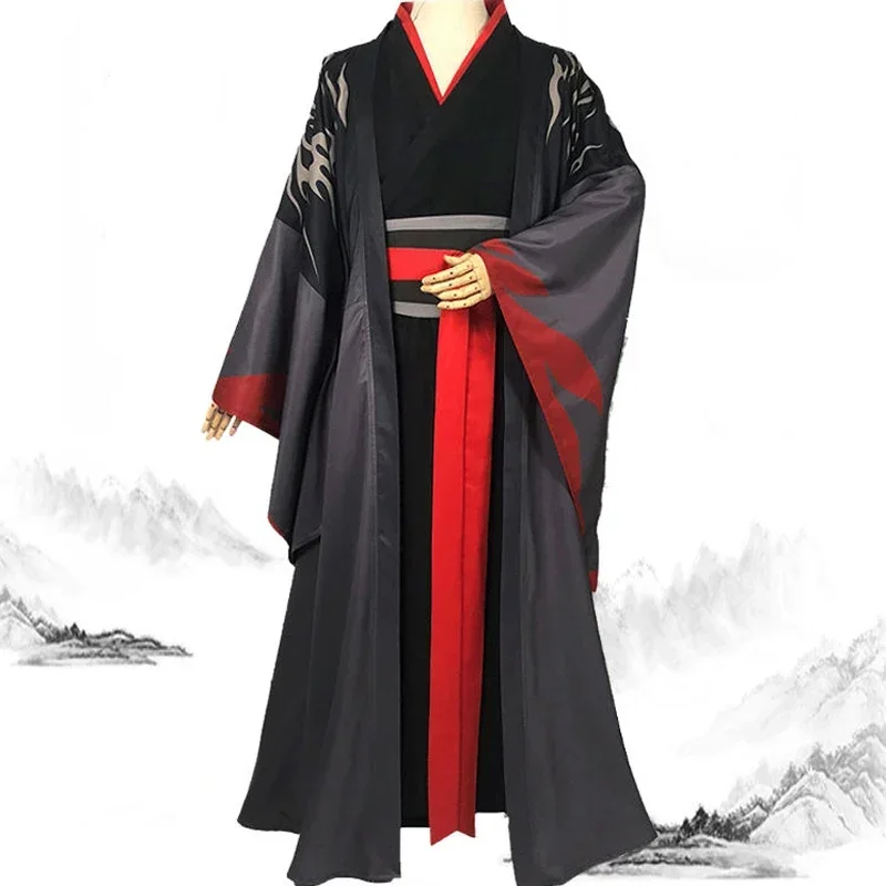 Фото 2025 Mo Dao Zu Shi Аниме Grandmaster of Demonic Cultivation Косплей Костюм Wei Wuxian Mo XuanYu Lan Wangji - Новый выпуск №1