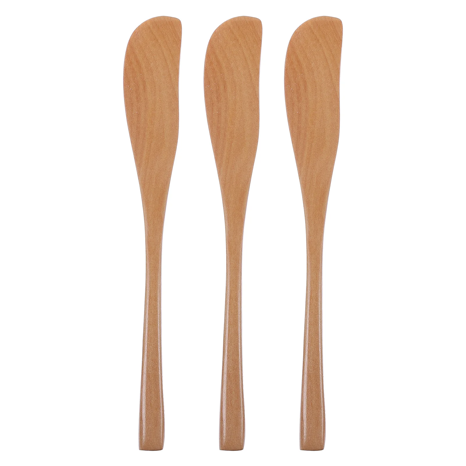 

Spreader Spatula Butter Wood Scraper Woodencream Cheese Jarscrapersspatulas Sandwich Makeup Skinny Cake Tool Drop Batter Mixing