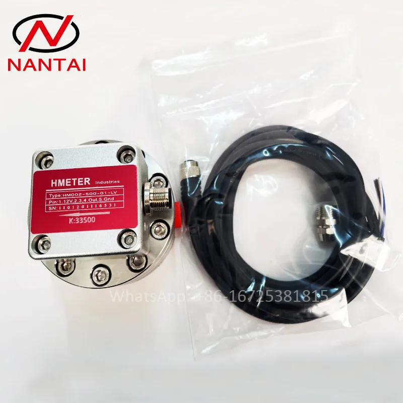 

NANTAI XINAN Fuel Oil Flowmeter Sensor Flow Meter Sensor for CRDI Common Rail Injector Tester Test Bench