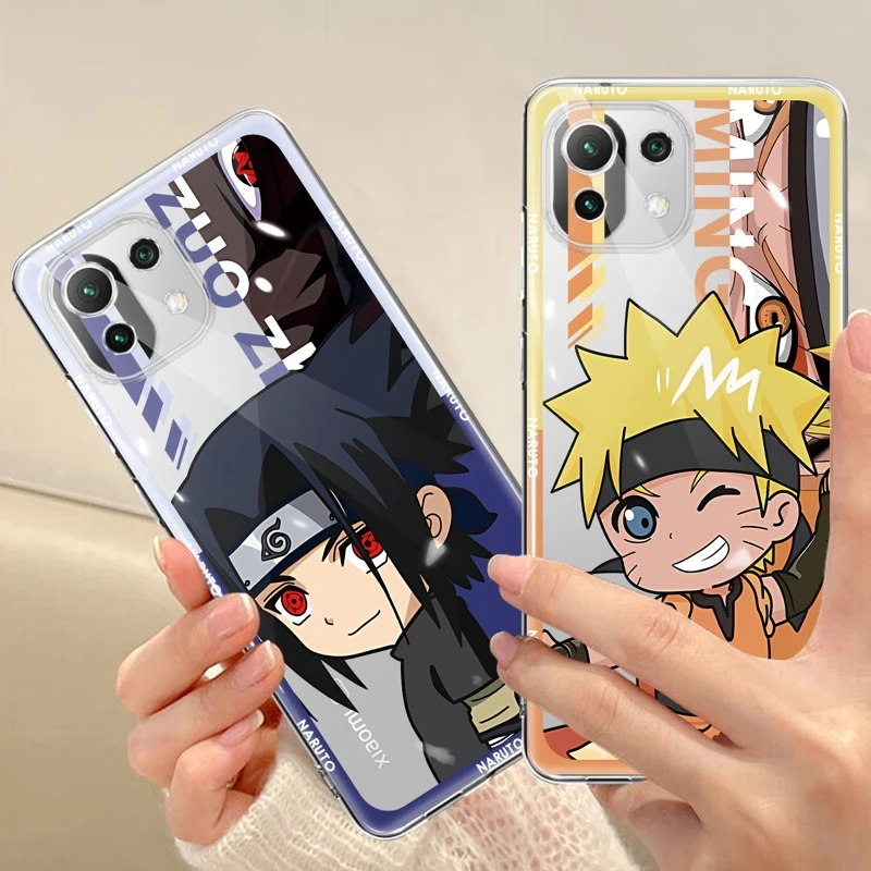 

Чехол Coque для Xiaomi Mi POCO X3 NFC M5 13 11T 5G 11 Lite 12T Pro M5s 9T Note 10 10T 12X POCO M3 Naruto Anime японский мультфильм