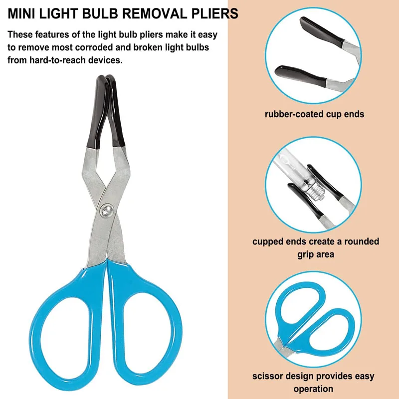 Универсальные мини-кусачки для лампочек и плоскогубцы предохранителей