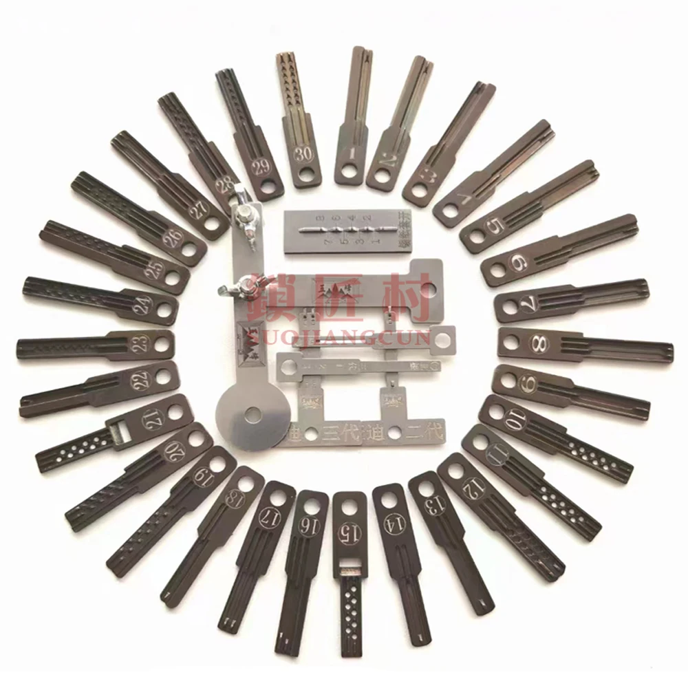 Набор инструментов из легированной стали и фольги 30 шт.