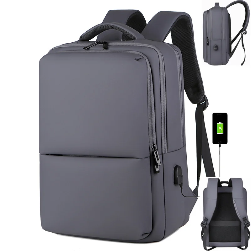 

Large 17 inch Laptop Backpack Men Business Notebook Rucksack Waterproof Bag Pack USB Charging Travel Student Backpacks