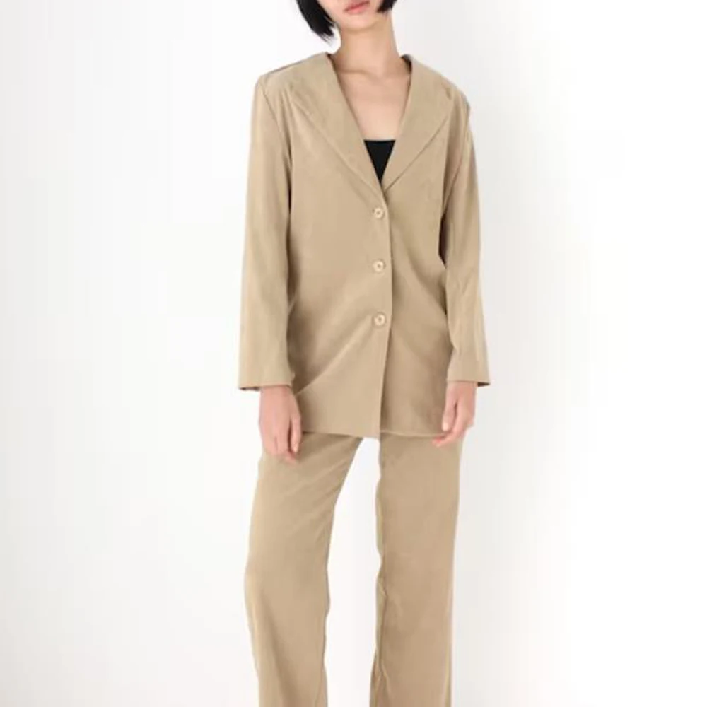 

Women's Suit Two Piece Set Woman 2 Pieces Zevity Official Store ￼ Trafza Wool Coats and Mixtures Short Sets Dresses for Prom