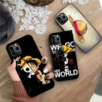 one piece ace anime phone case silicone soft for iphone 13 12 11 pro mini xs max 8 7 plus x 2020 xr cover