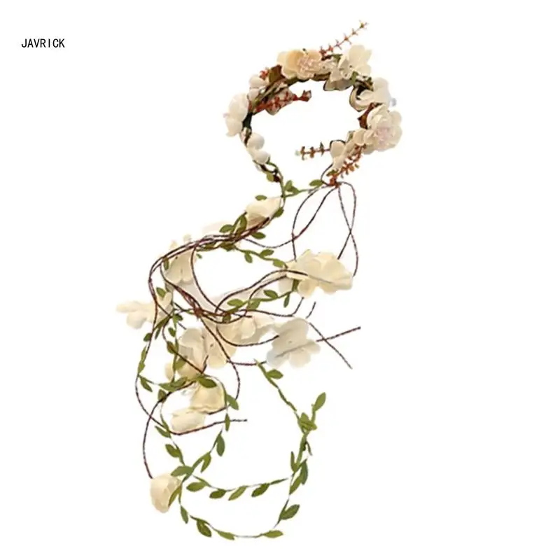 

Женская повязка на голову с цветочным принтом для девочек, повязка на голову с цветочным принтом невесты, красивые аксессуары с