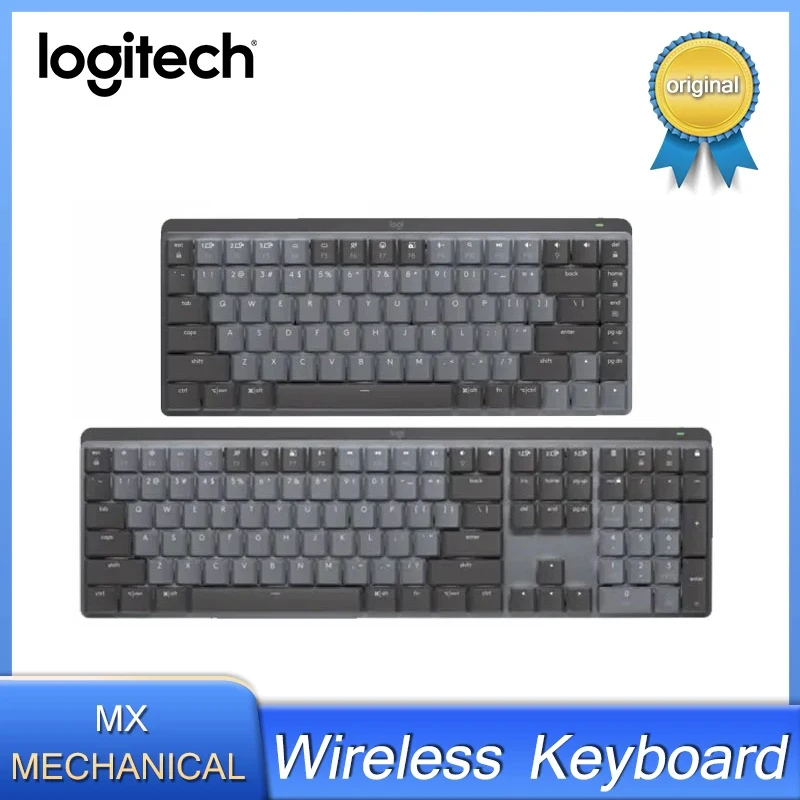 

Logitech Mx Mechanical Mechanical Wireless Bluetooth Keyboard Accessories With Logi Bolt Usb Gamer Keyboard For Office Gaming