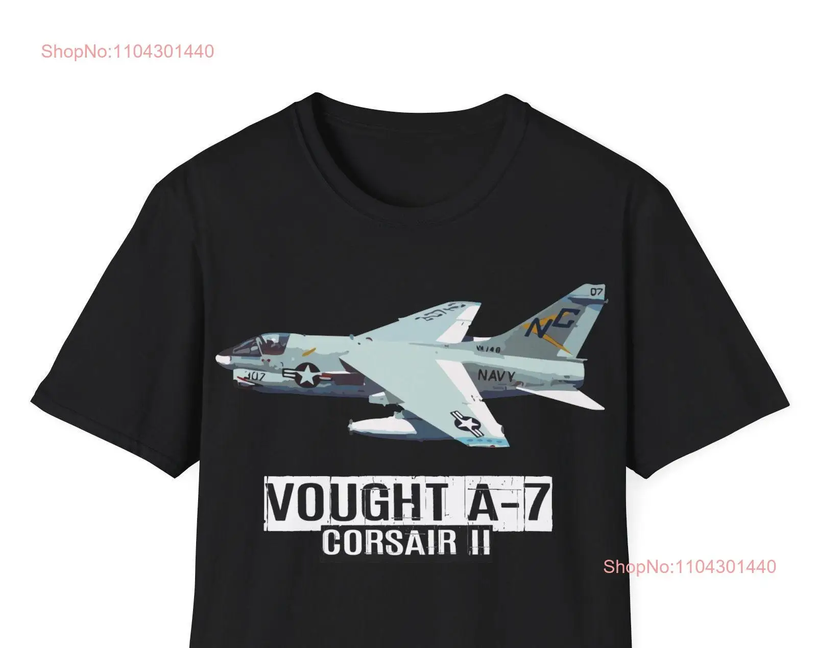 Футболка Vought A 7 Corsair 2 истребитель реактивный самолет военный авиация с длинными