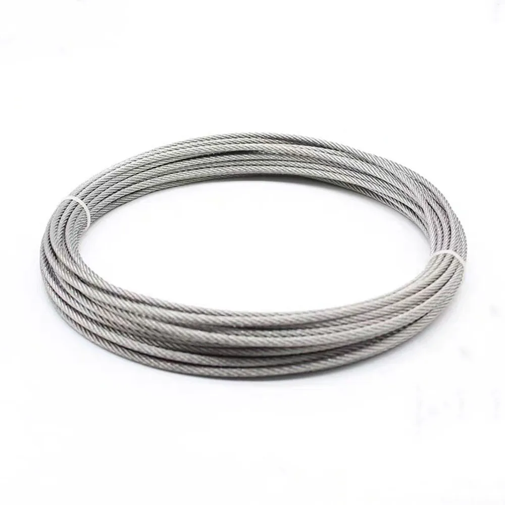 Прямые продажи с фабрики диаметр 0 3 мм 5 1 2 стальной трос веревка для белья