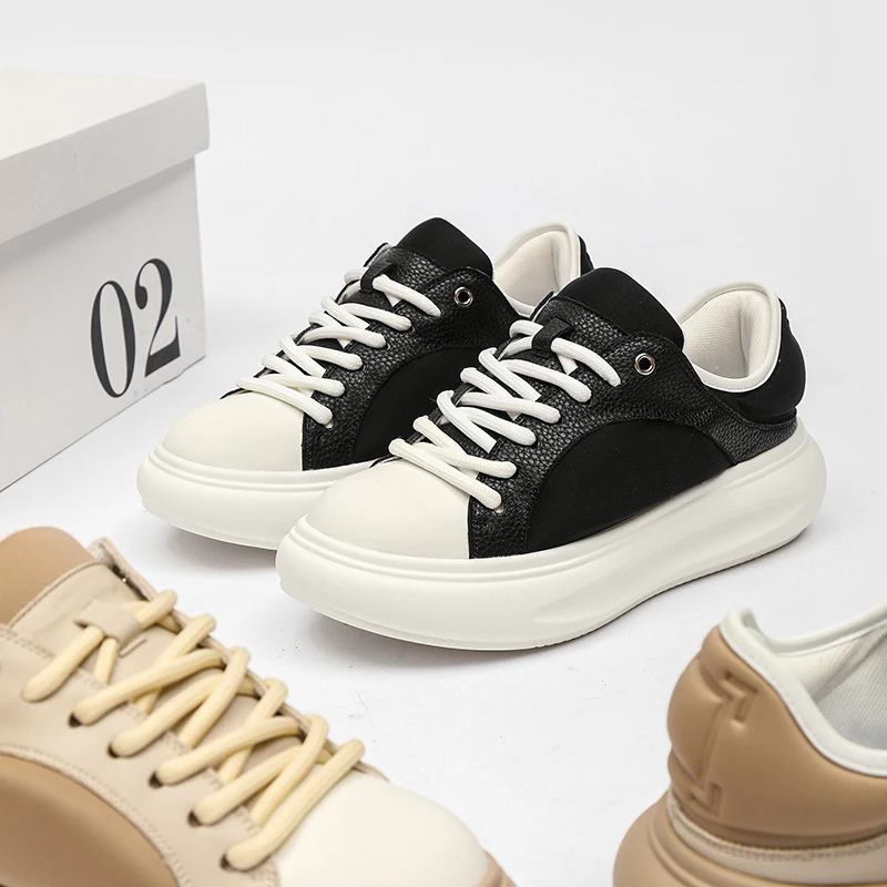 

neakers College Style Women Shoes Youth Girls Vulcanize sneakers Lady Light Casual Designer trainers Shushide Lace-up Breathabl