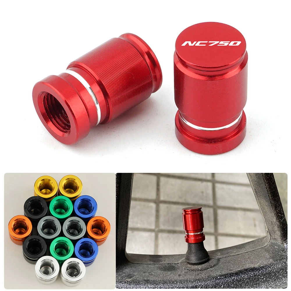 

For HONDA NC750 NC 750 NC750X NC 750X DCT 2012-2021 2022 Motorcycle CNC Accessories Wheel Tire Valve Caps Airtight Covers