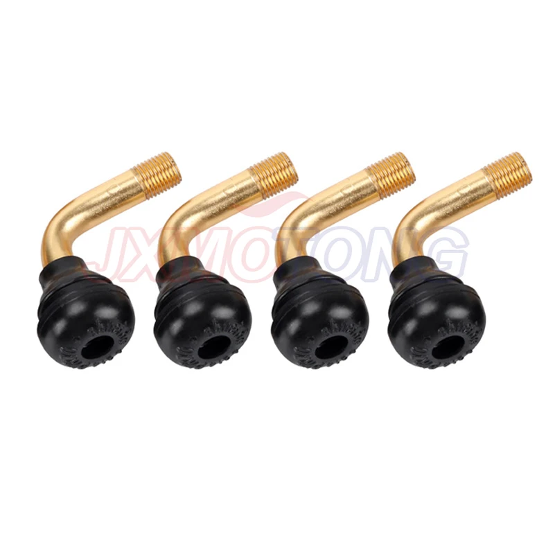 

Tyre Valves Stem Rubber Tire Motorcycles 90 Degree Brass Scooter Tyre Right Angle Snap-in