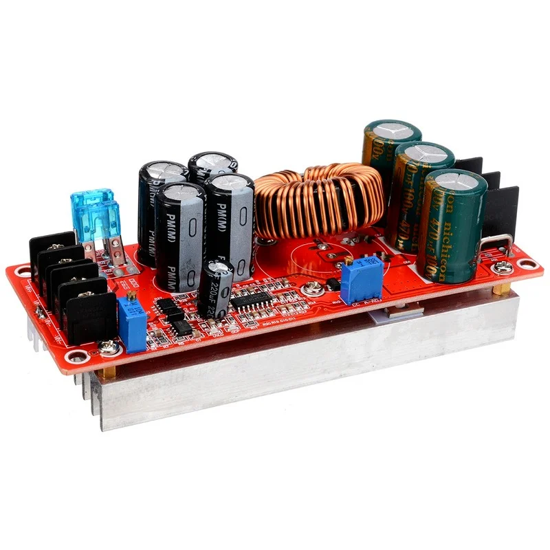 DC-DC Converter Module Boost DC Step Up Voltage Regulator CC CV Stabilizer Power Supply DC10-60V 1200W 20A